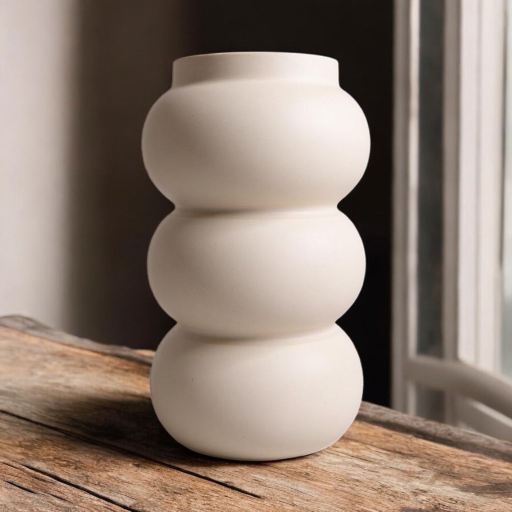 White Bubble Vase