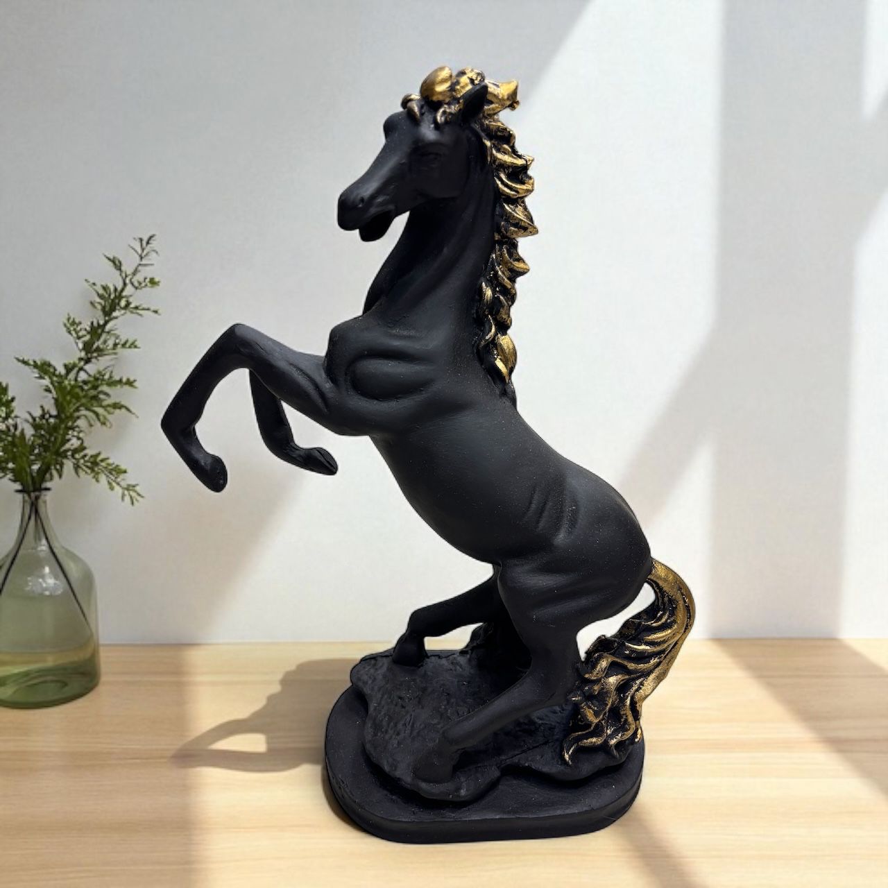 Black Horse Statue