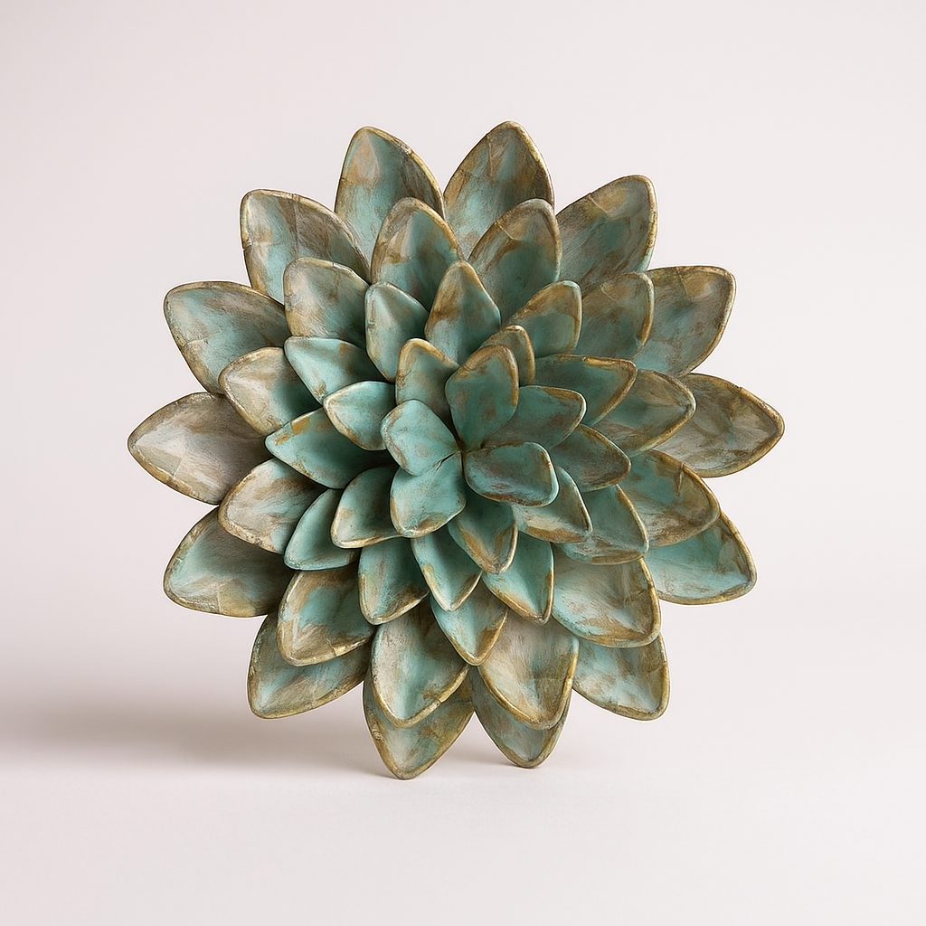 Vintage Petal Sculptures