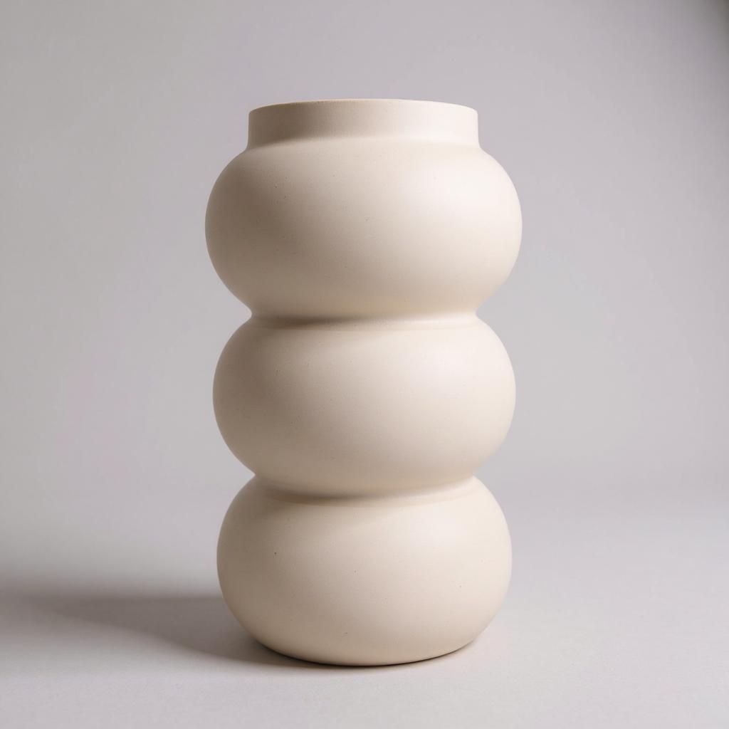 White Bubble Vase